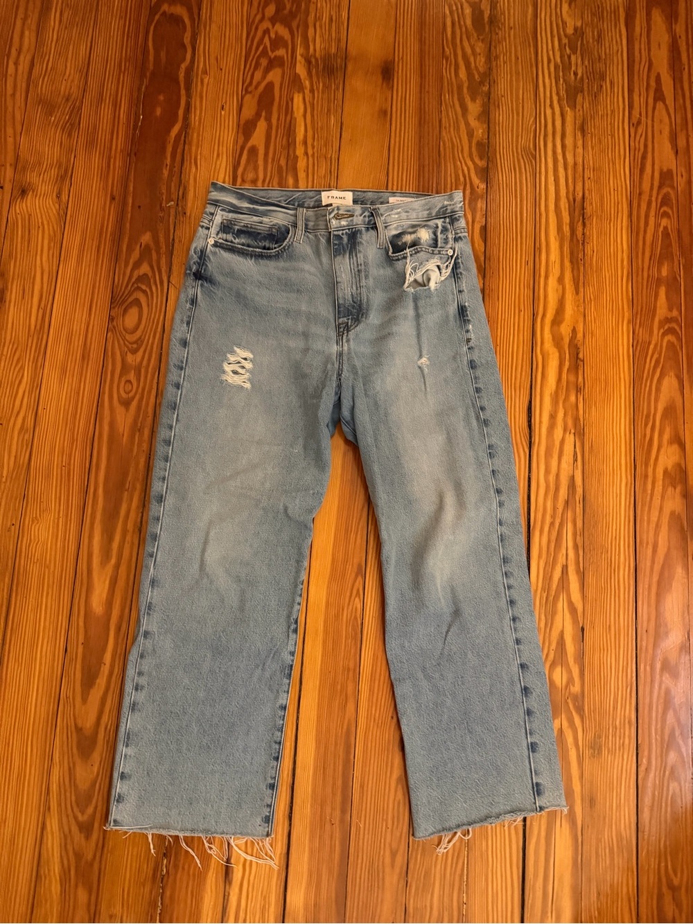 Frame Le Jean Crop Denim